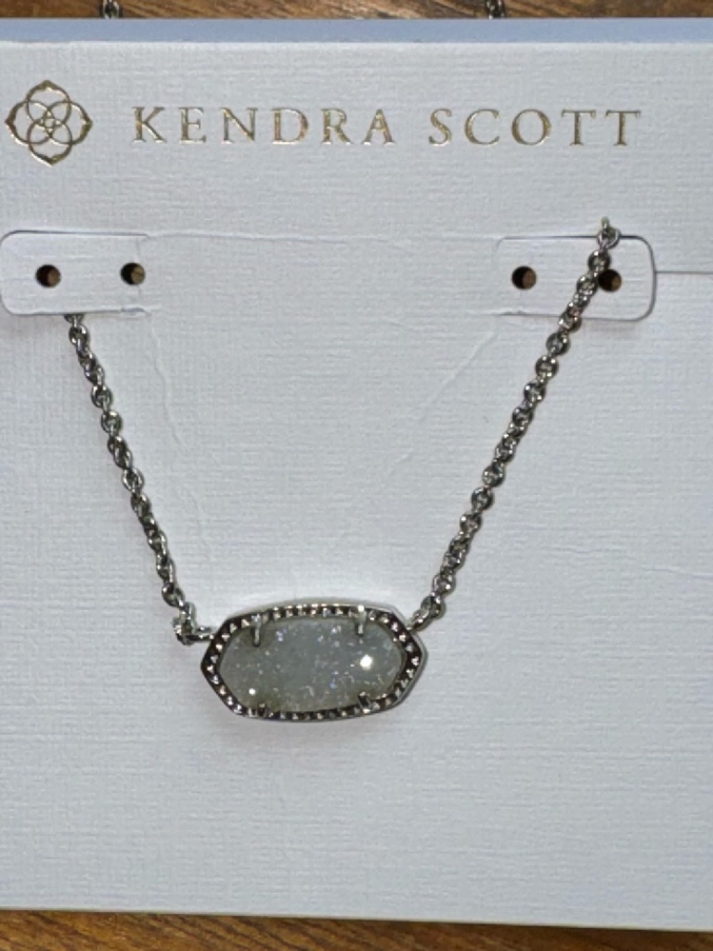 Kendra Scott Silver Pendant Necklace